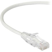 BLACK BOX Slim-Net Cat6A 28-Awg 500-Mhz Stranded Ethernet Patch Cable - C6APC28-WH-01